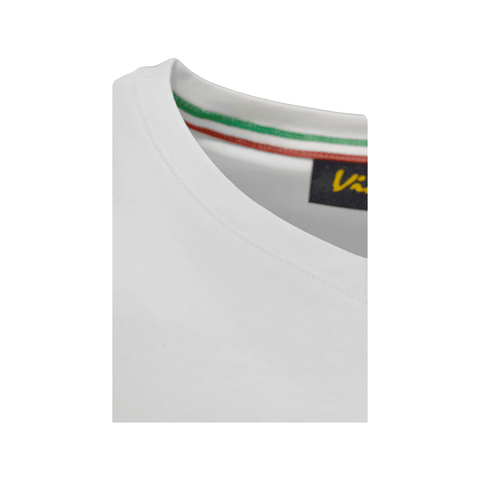 Vialli Tees V-Neck Bold White