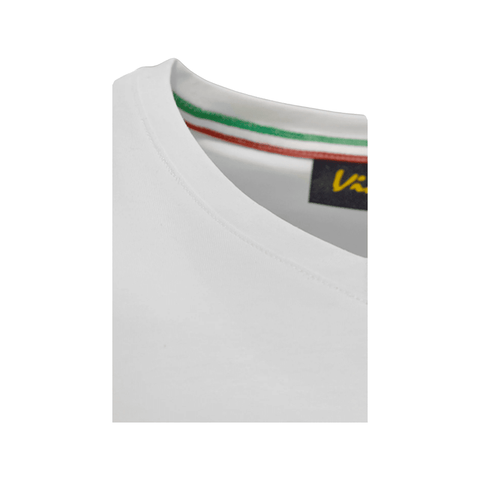 Vialli Vneck T Shirt Bold White
