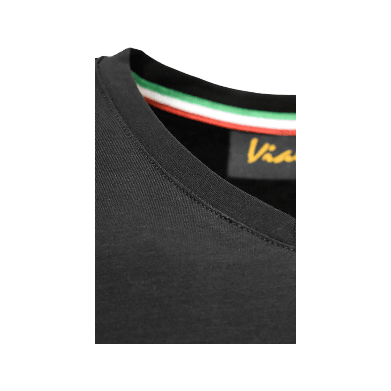Vialli Tee V-Neck Bold Black