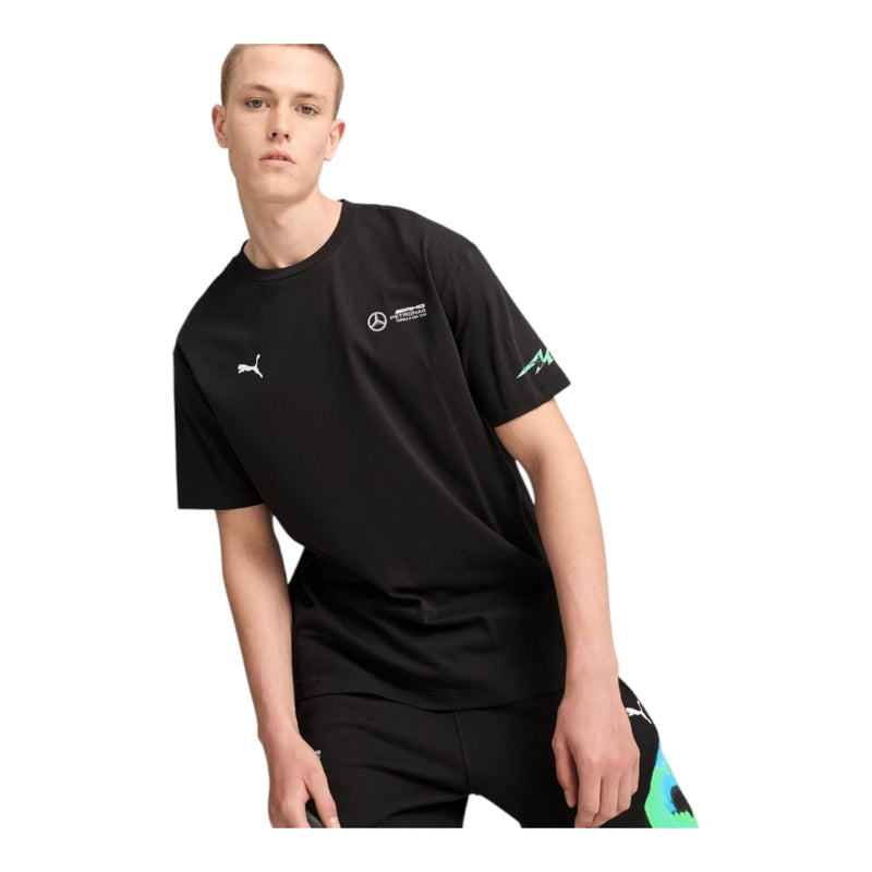 Puma T-Shirt Mapf1 Amg Petronas Neon Energy Black
