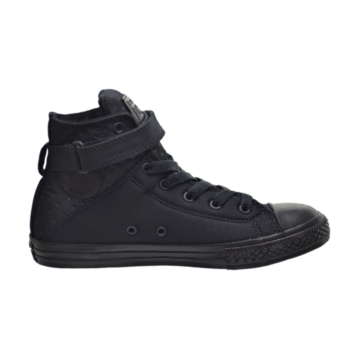 Converse Chuck Taylor All Star Hi Kids Leather Brea Black