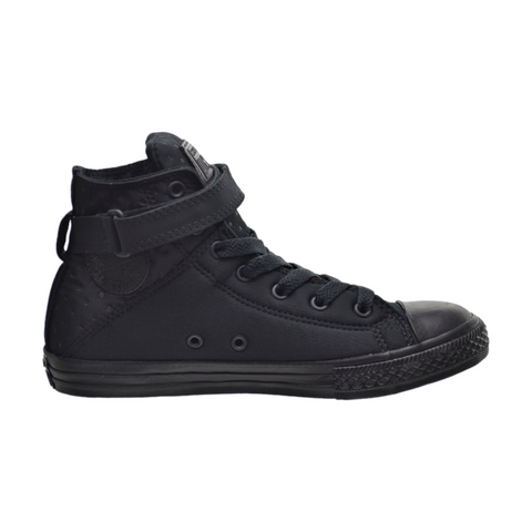 Converse Chuck Taylor All Star Hi Kids Leather Brea Black