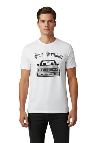 Pure Premium Cabrio T-Shirt White