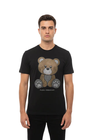 Pure Premium Big Teddy T-Shirt Black