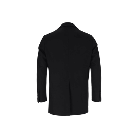 Polo Mens Melton Coat Black