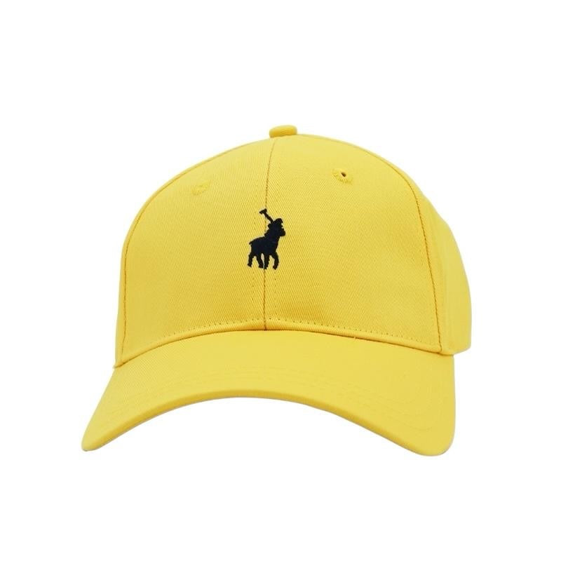 Polo Cap Structured Peak Yellow