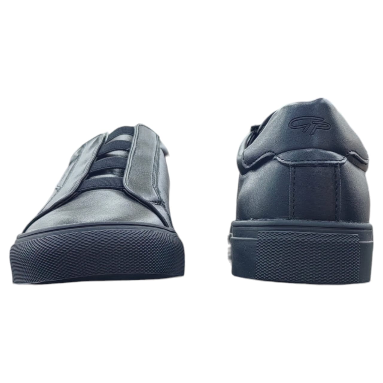 Gino Poali Axel Men's Slip-On Sneaker - Black