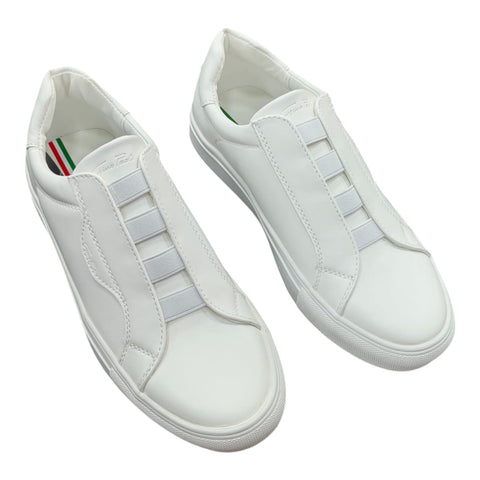 Gino Poali Axel Men's Slip-On Sneaker - White