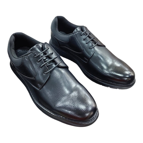 Gino Paoli Ronin Mens Lace-Up Casual  Shoes - Black