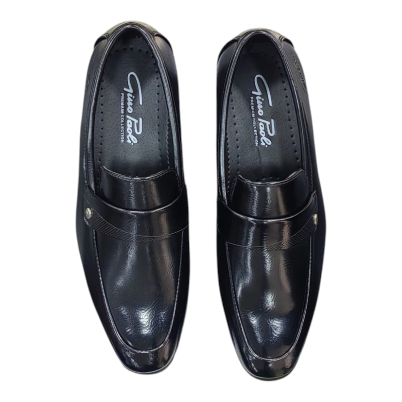 Gino Paoli Remmy Mens Slip-On Formal Shoes – Black