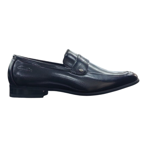 Gino Paoli Remmy Mens Slip-On Formal Shoes – Black
