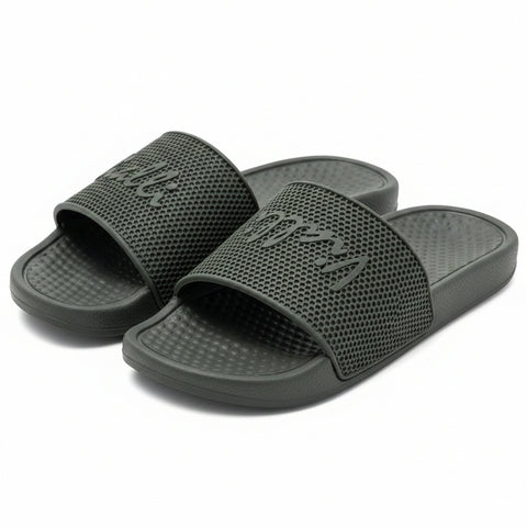 Vialli Sandle Shongo Slide Olive