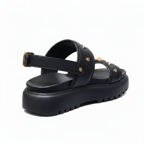 Vialli Sandle Khalifa Sling Strap Black