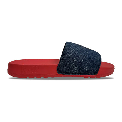 Vialli Sandal Slide Seagar Blue/Red