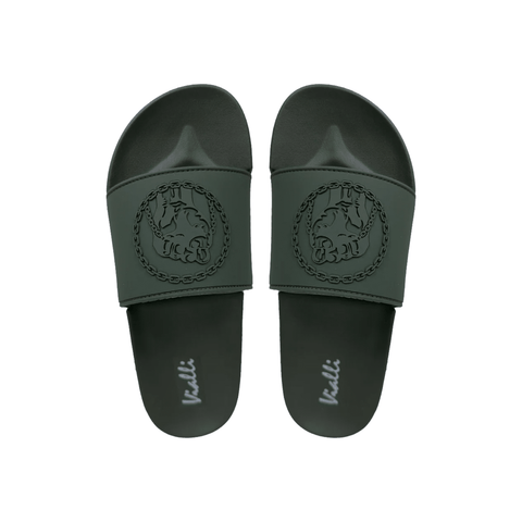 Vialli Slides Frigo Olive Green