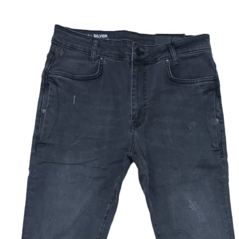 Pure Premium Jeans Distressed Grey
