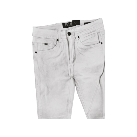 Pure Premium Jeans Enzo Skinny White