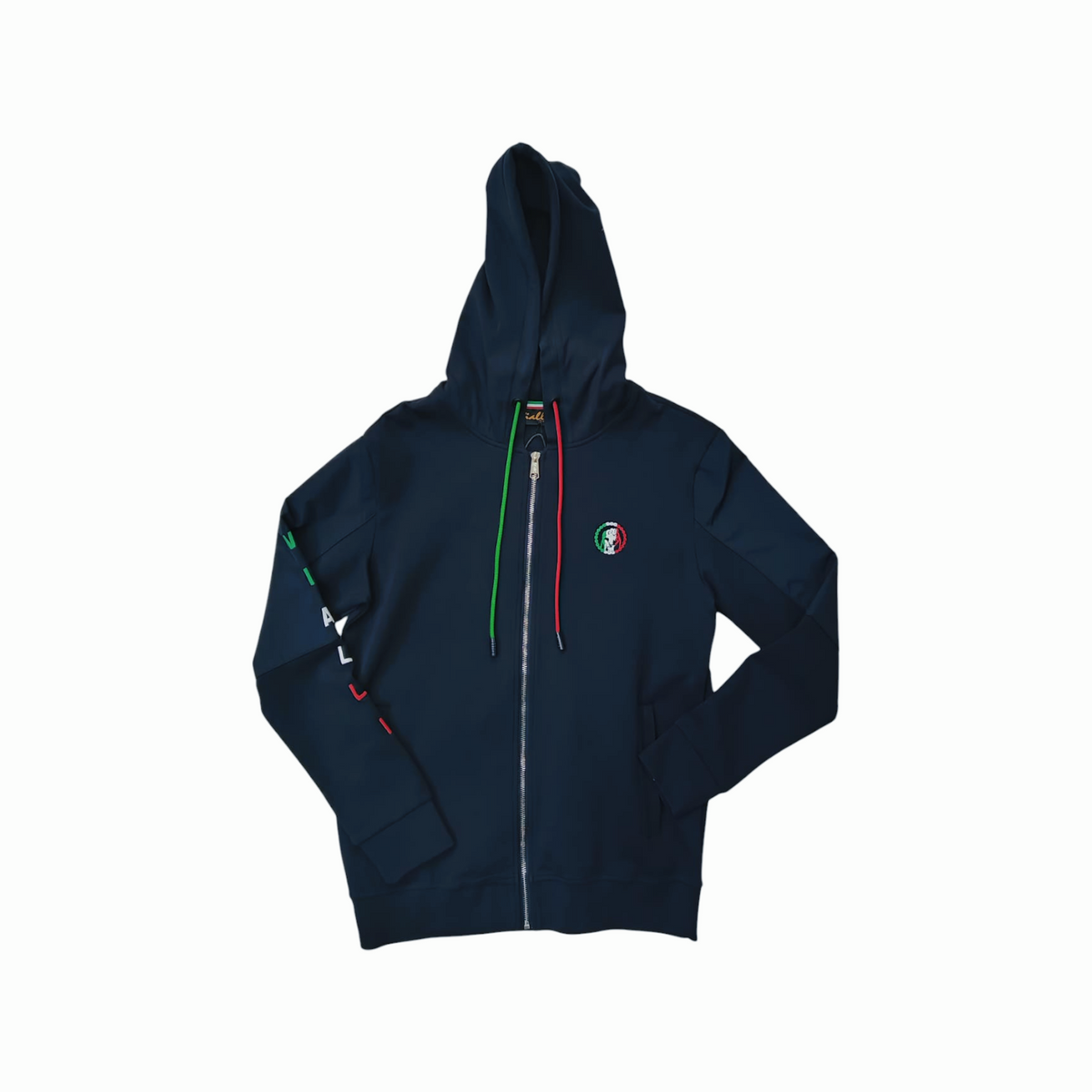 Vialli Sweatshirt Zipup Coppert Navy
