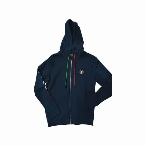 Vialli Sweatshirt Zipup Coppert Navy