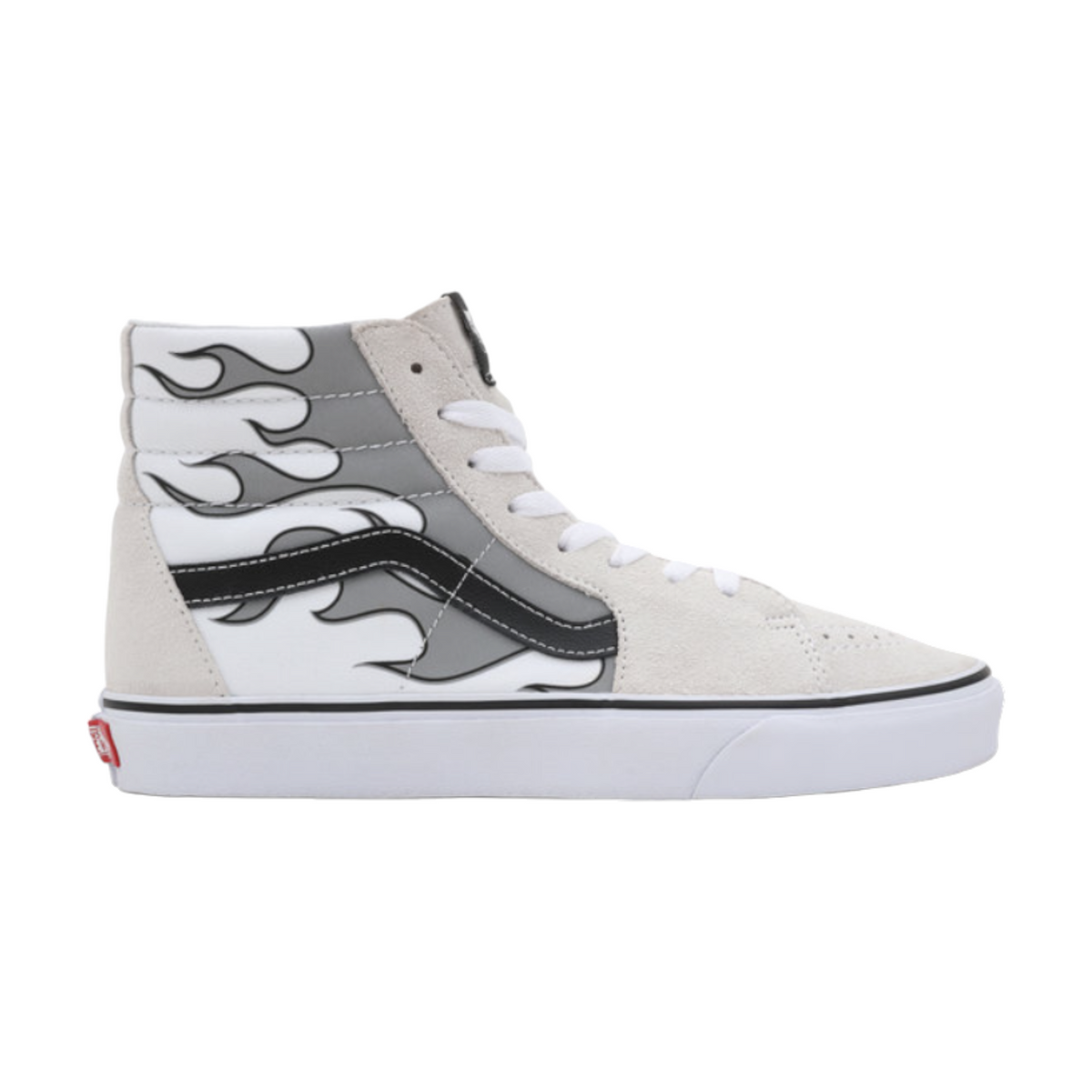 Vans Sk8 Hi Reflective Flame White