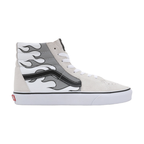 Vans Sk8 Hi Reflective Flame White