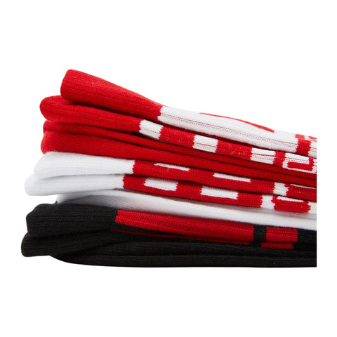 Diesel Socks 3Pack Black/White/Red