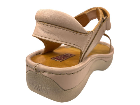 Omega Sandals S-Saddle Cream/Denim