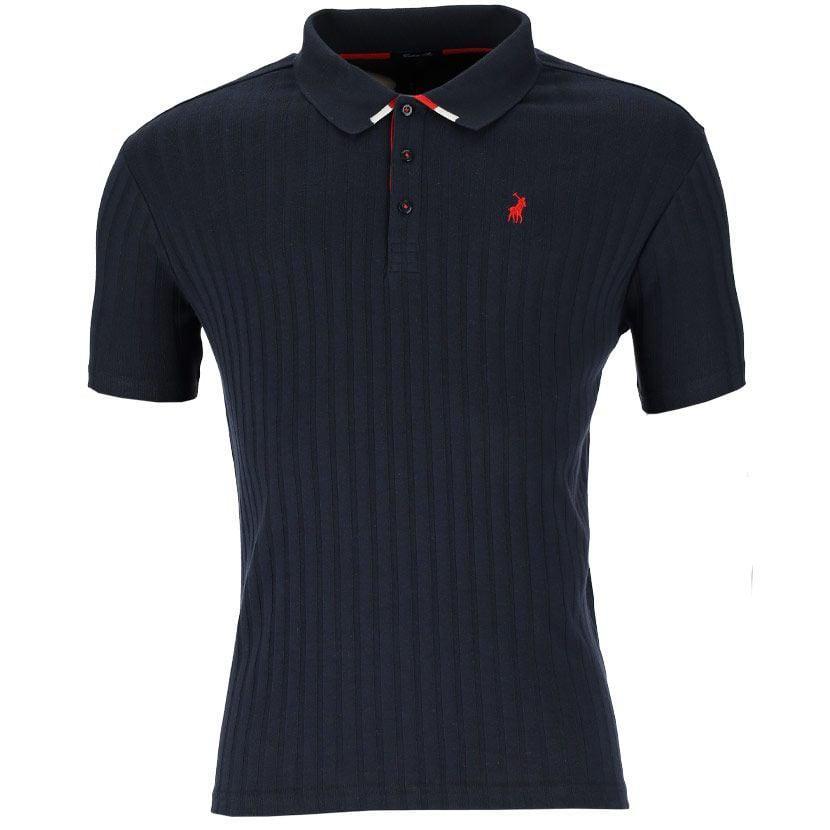 Polo Golfer Textured Navy