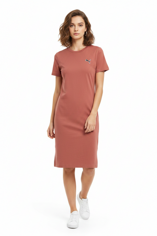 Puma Dress Better Essentials Tee Astro Red