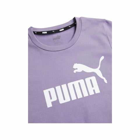 Puma Dress Essentials Slim Fit Tee Pale Plum