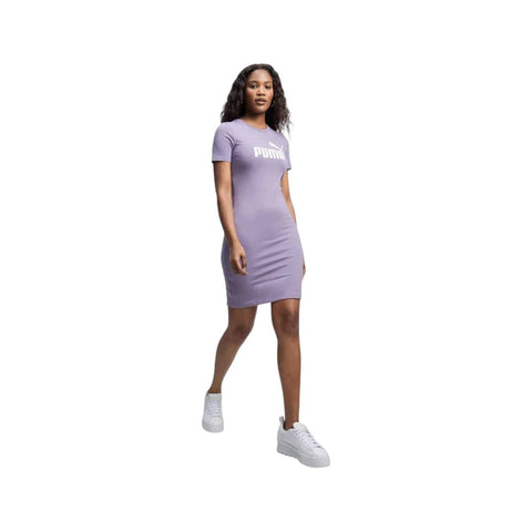 Puma Dress Essentials Slim Fit Tee Pale Plum