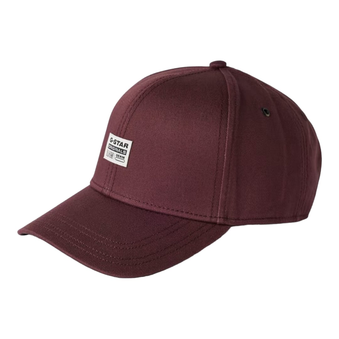 G Star Cap Originals Baseball Burgandy
