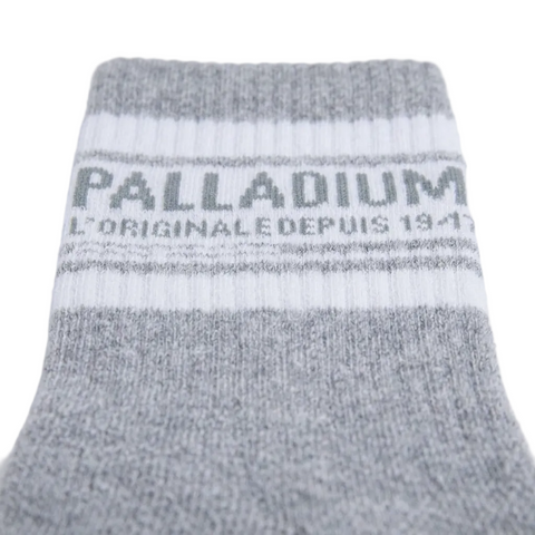 Palladium Socks Stripe Silver Grey