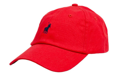 Polo Cap Classic 6 Panel Red
