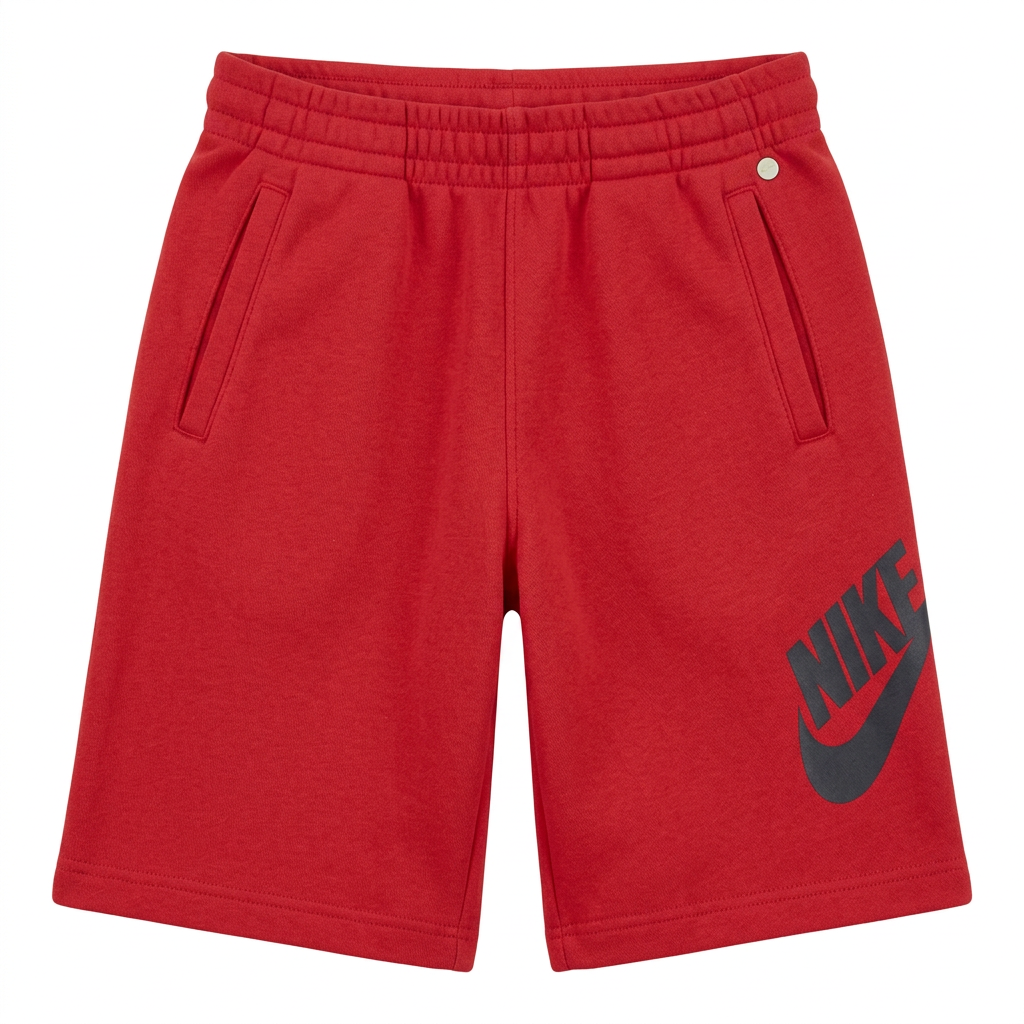 Nike Shorts Kids Bermuda French Terry Red