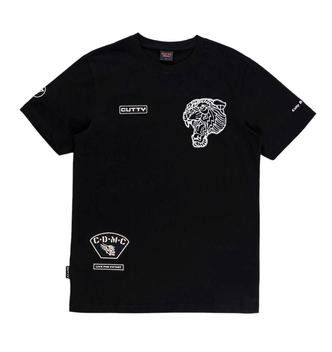 Cutty Crew Sterling Black T-Shirt