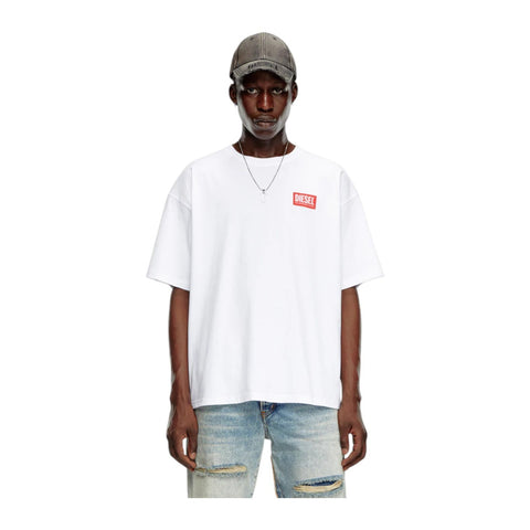 Diesel T-Shirt T-Boxt Lab Relaxed White