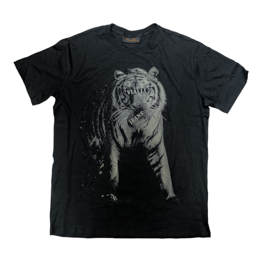 Vialli Diger Black T-Shirt