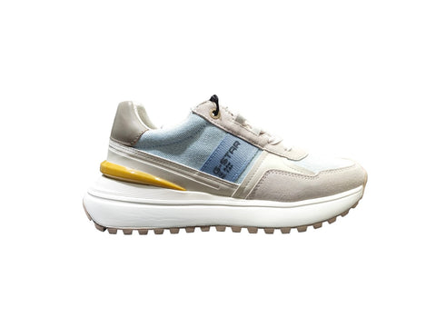 G Star Sneaker Ladies Lyn Dnm Light Blue/Off White