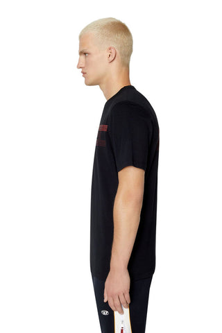 Mens T-Shirt T-Just E19 | Black/Red
