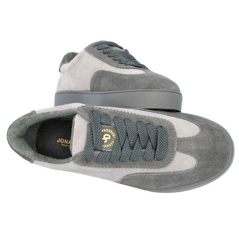 Jonathan D Cort Suede Sneaker Ash Grey