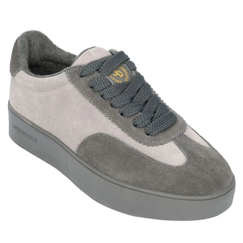 Jonathan D Cort Suede Sneaker Ash Grey