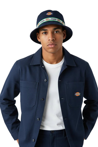 Dickies 6 Panel Sporty Bucket Hat – Indigo Denim