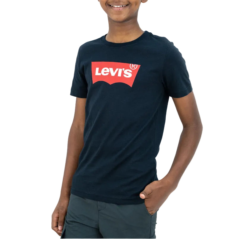 Levis Kids T-Shirt Batwings Black And Red