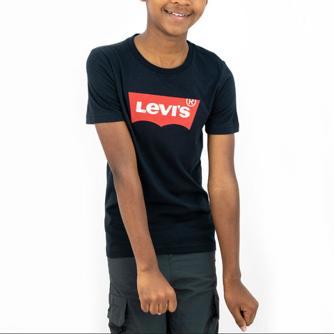 Levis Kids T-Shirt Batwings Black And Red