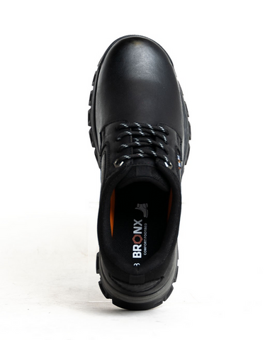Bronx Casual Shoes Horridge Leather Black
