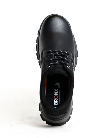 Bronx Casual Shoes Horridge Leather Black