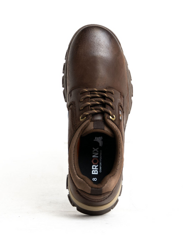 Bronx Casual Shoes Horridge Leather Brown