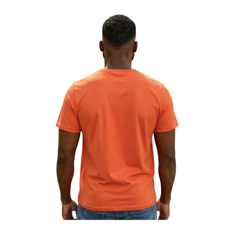 Polo T-Shirt Hd Logo Printed Orange