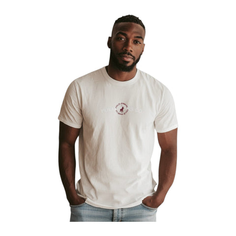 Polo T-Shirt Pjc Puff Logo Off White